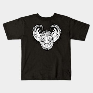 Demon with Thousand Eyes Looking Into the Soul Kids T-Shirt